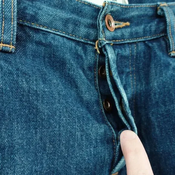 Taylor Stitch Jeans SZ 33 White Oak Coan Raw Denim Slim MiUSA Utility Durable - Picture 12 of 16